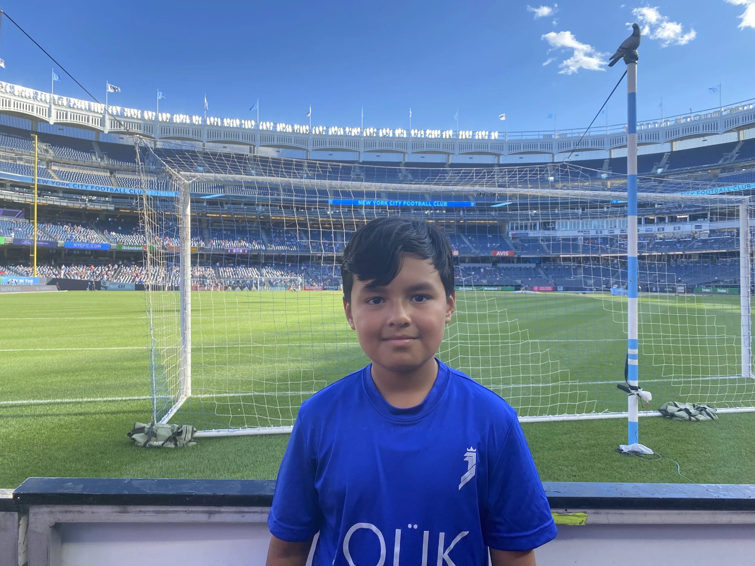 Fun day at Yankee Stadium